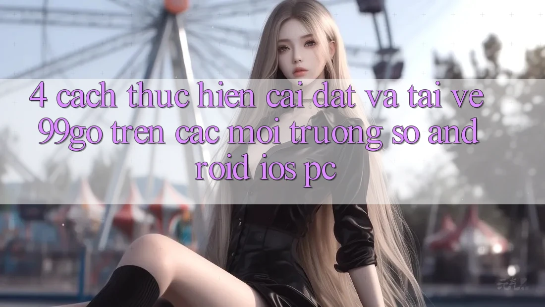 4. Cách thực hiện Cài đặt Và Tải về 99go Trên Các Môi trường số (Android/iOS/PC) 4. Cách thực hiện Cài đặt Và Tải về 99go Trên Các Môi trường số (Android/iOS/PC)