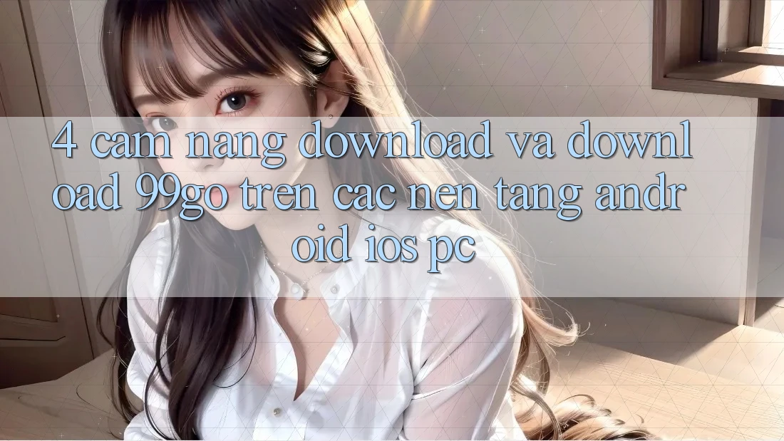 4. Cẩm nang Download Và Download 99go Trên Các Nền tảng (Android/iOS/PC)