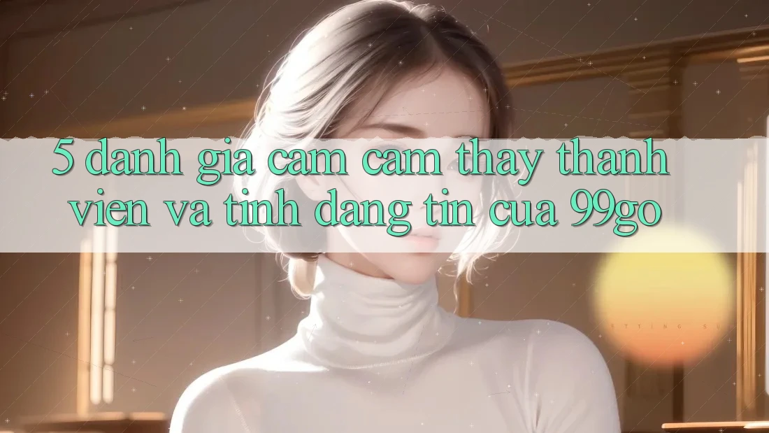 5. Đánh Giá Cảm cảm thấy Thành viên Và Tính Đáng tin Của 99go 5. Đánh Giá Cảm cảm thấy Thành viên Và Tính Đáng tin Của 99go