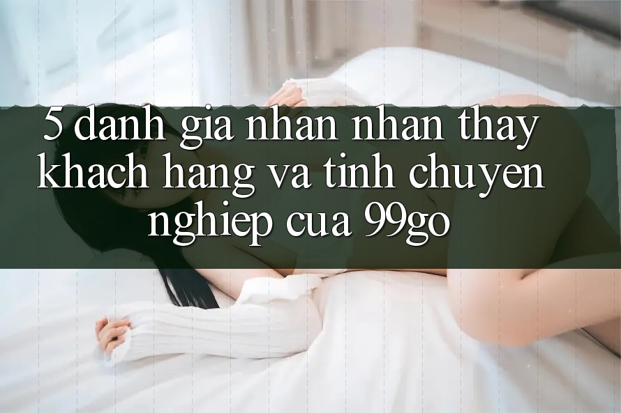 5. Đánh Giá Nhận nhận thấy Khách Hàng Và Tính Chuyên nghiệp Của 99go 5. Đánh Giá Nhận nhận thấy Khách Hàng Và Tính Chuyên nghiệp Của 99go