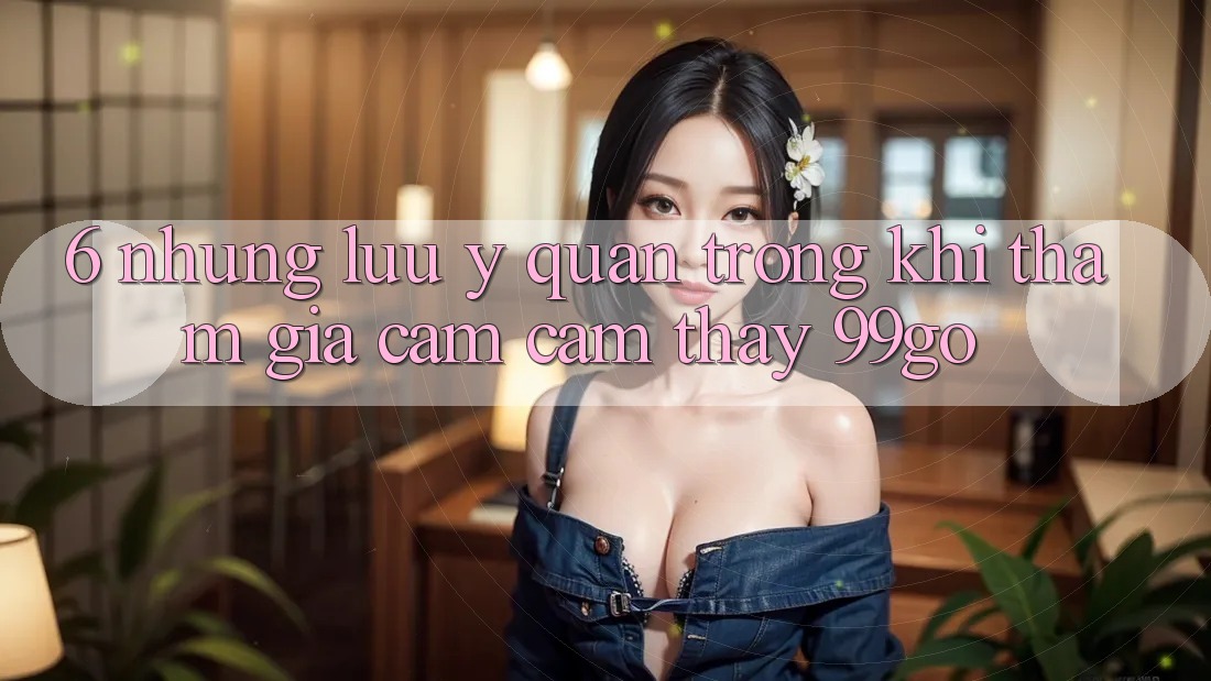 6. Những Lưu Ý Quan Trọng Khi Tham Gia Cảm cảm thấy 99go 6. Những Lưu Ý Quan Trọng Khi Tham Gia Cảm cảm thấy 99go