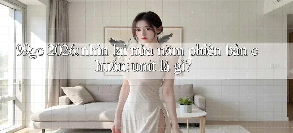 99go 2026 nhìn lại nửa năm phiên bản chuẩn unit là gì