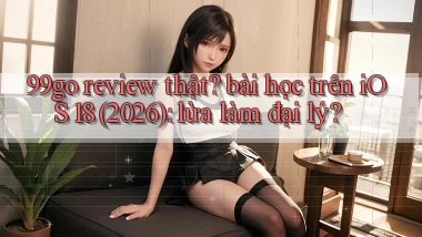 99go review thật bài học trên iOS 18 (2026) lừa làm đại lý