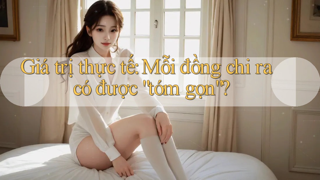 Giá trị thực tế: Mỗi đồng chi ra có được “tóm gọn”?