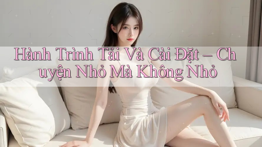 Hành Trình Tải Và Cài Đặt – Chuyện Nhỏ Mà Không Nhỏ Hành Trình Tải Và Cài Đặt – Chuyện Nhỏ Mà Không Nhỏ