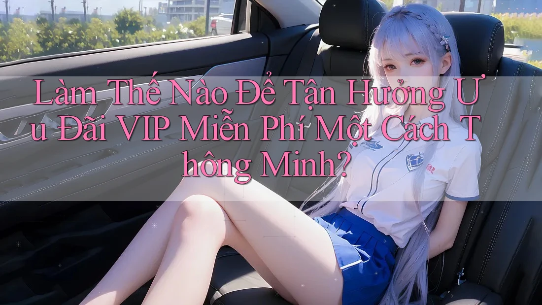 Làm Thế Nào Để Tận Hưởng Ưu Đãi VIP Miễn Phí Một Cách Thông Minh? Làm Thế Nào Để Tận Hưởng Ưu Đãi VIP Miễn Phí Một Cách Thông Minh?