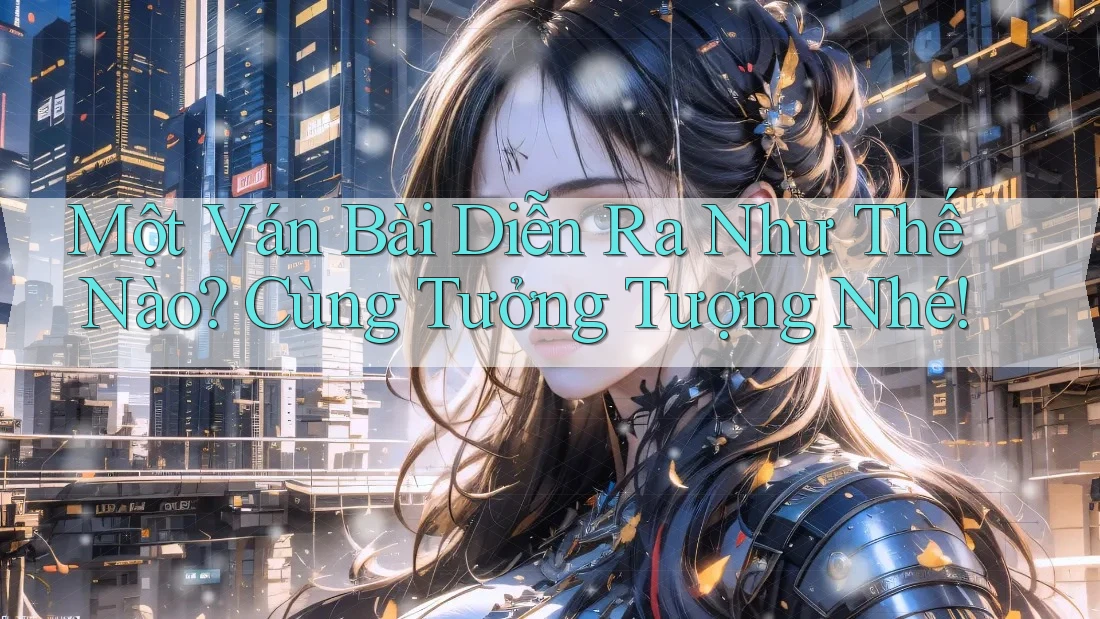 Một Ván Bài Diễn Ra Như Thế Nào? Cùng Tưởng Tượng Nhé!