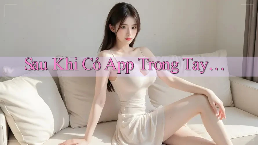 Sau Khi Có App Trong Tay… Sau Khi Có App Trong Tay…