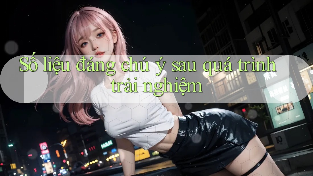 Số liệu đáng chú ý sau quá trình trải nghiệm Số liệu đáng chú ý sau quá trình trải nghiệm