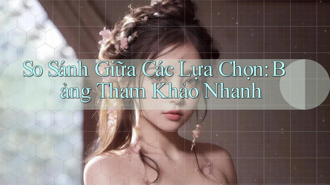 So Sánh Giữa Các Lựa Chọn: Bảng Tham Khảo Nhanh So Sánh Giữa Các Lựa Chọn: Bảng Tham Khảo Nhanh