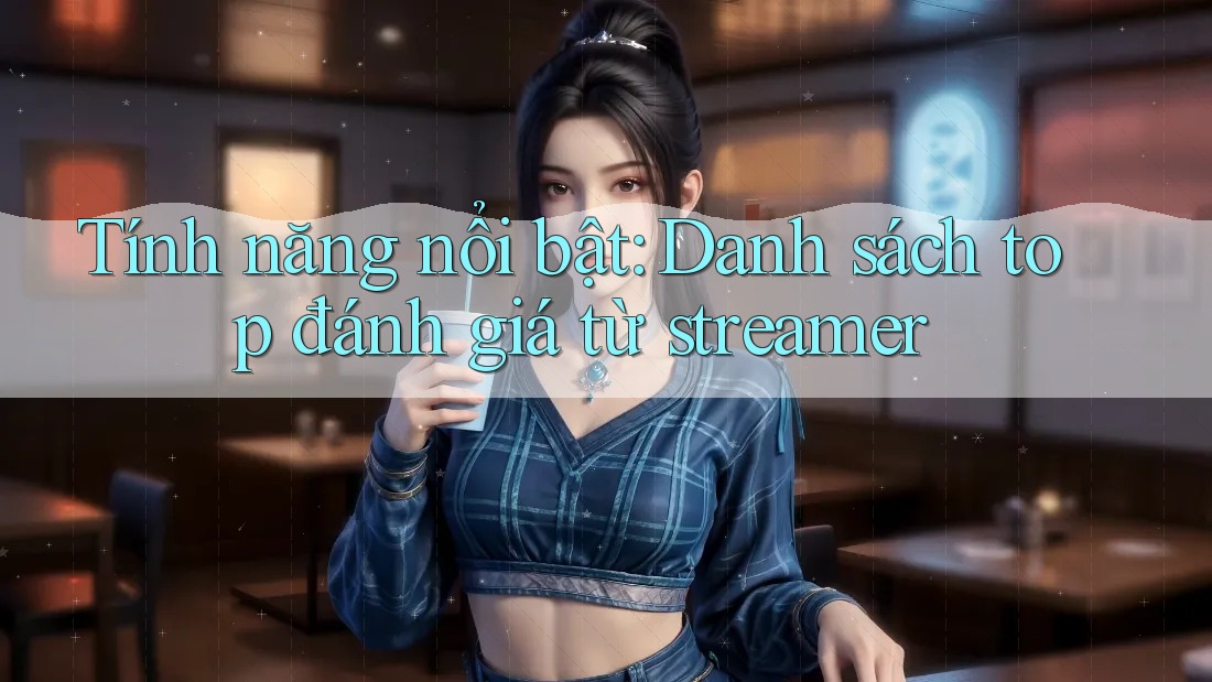 Tính năng nổi bật: Danh sách top đánh giá từ streamer Tính năng nổi bật: Danh sách top đánh giá từ streamer